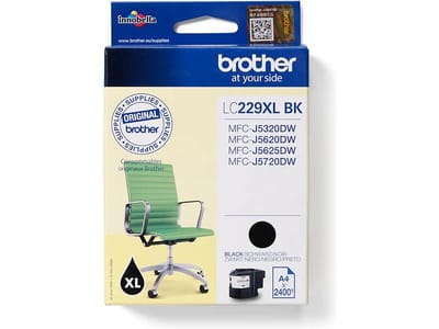 Brother LC 229XLBK / LC229XLBK - Zwart Inkt - High Capaciteit