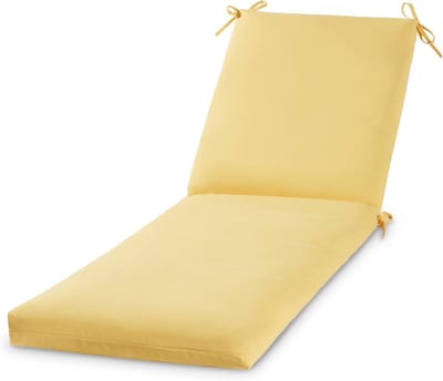 Omkeerbaar Chaise Lounge Stoelkussen voor Buiten - Weerbestendig