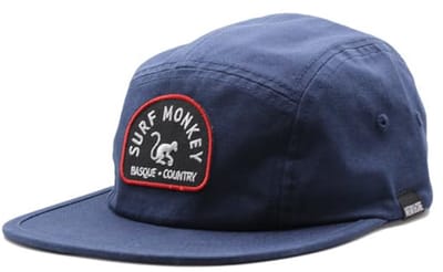 5-panel pet - Biologisch katoen - Jockey / Volwassenen / One size (Blauw)