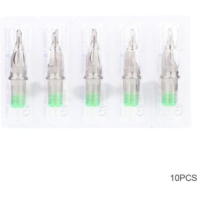 10 stuks   Doos High-end Tattoo Cartridge Naalden Microblading Naalden RS Serie 13RS white