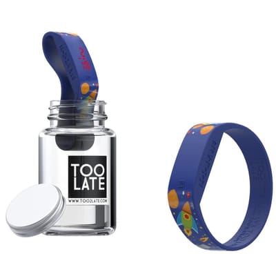 TOO LATE - siliconen horloges - FABULA Space - polsmaat M