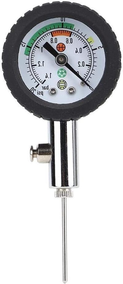 Allecto Plus: Ball Pressure Reader voor Basketbal Voetbal Volleybal met Barometerstrainingsapparaat