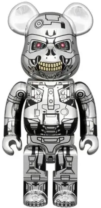 400% Bearbrick - T-800 Endoskeleton (Terminator 2)