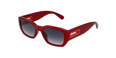 Furla SFUB07 Rosso trasparente lucido 54/20/140 WOMAN Zonnebrillen