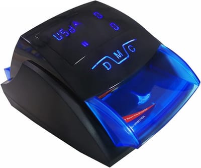 Compacte Geldtelmachine voor Euro en USD - Nauwkeurige Valsgeld Detector zonder Batterij