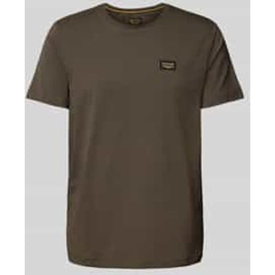PME legend groene heren t-shirt   Ronde hals   Regular fit   Duurzaam   Korte mouw Groen S