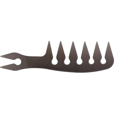 Draagbare Heren Olie Haar Kapperskam Brede Grote Tand Lange Handvat Kapsel Kam 4# black