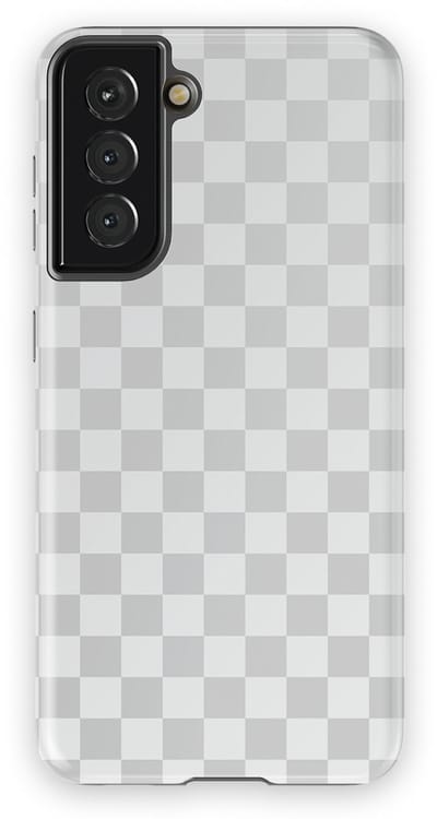 Design Hoesje Samsung Galaxy S21 | Geschikt Voor Mag | Tiny Squares Checkered Print | Backcover Samsung Galaxy S21 Ivory Squares