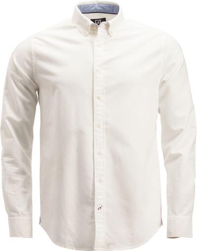 Cutter & Buck Belfair Oxford Shirt Heren 352400 - Wit - M