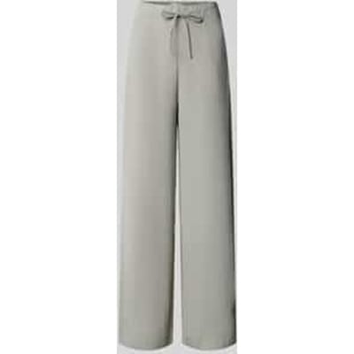 Stoffen broek met structuurpatroon