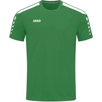 Jako Power T-Shirt Kinderen - Sportgroen | Maat: 128