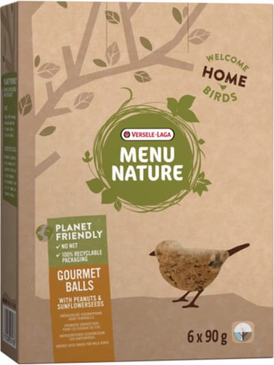 Versele-Laga Menu Nature Mezenbol Zonder Net 4.5 kg - Voer - 25 stuks