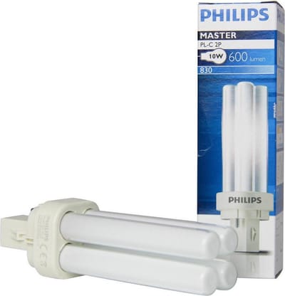 Philips MASTER PL-C 2P 10W 830 - Warm Wit