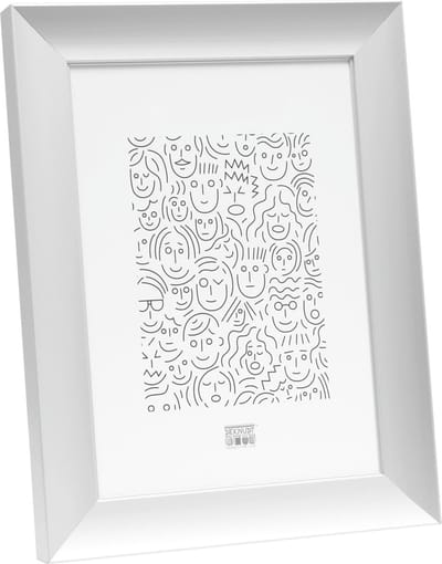 Deknudt Frames Fotolijst - Zilver - S021D1 - Voor foto: 20x28 cm