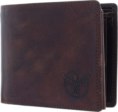 CHIEMSEE Leren Portemonnee Dalian Wallet Brown Bruine