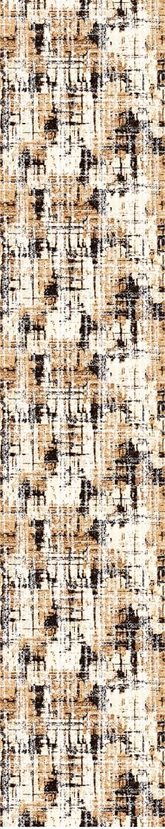 Voorgelijmd vliesbehang - SCANDINAVISCHE ABSTRACTE HERFSTTINTEN - 1 rol van 300x60cm