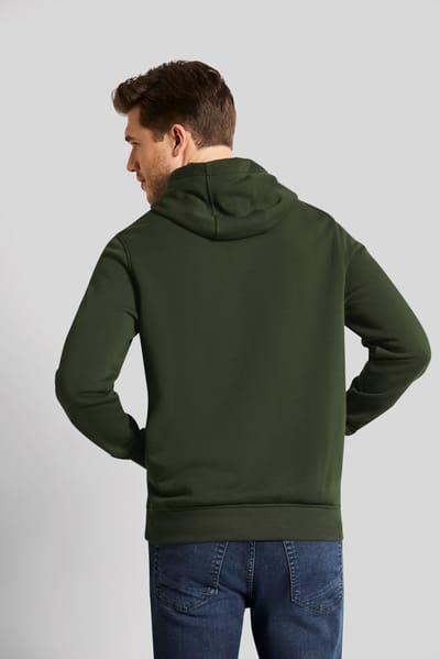 Bugatti Herren Sweatshirt met logo-opdruk
