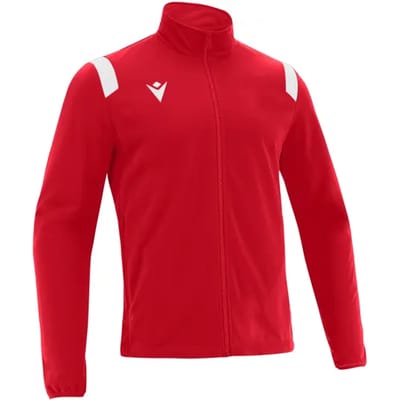 Macron Fujin Trainingsvest Heren - Rood / Wit | Maat: 3XL