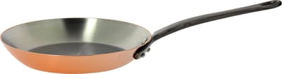 De Buyer Prima Matera Koekenpan, Gietijzeren Handvat - Ø 24cm - 90% Koper - 10% Rvs