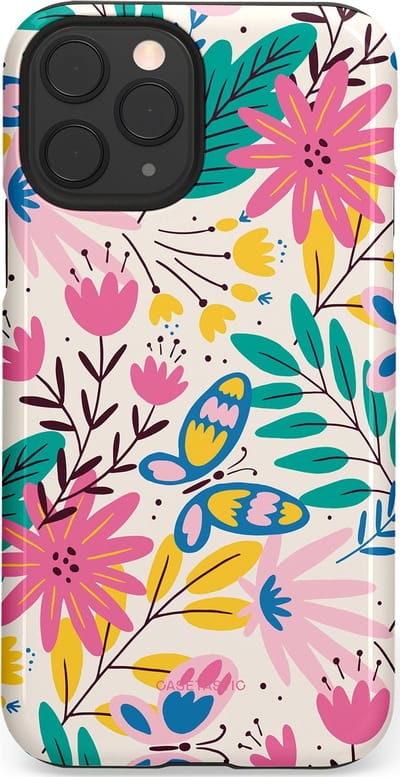 Casetastic Hoesje Geschikt voor Apple iPhone 11 Pro - Stijlvolle Beschermende Duo-layer Case - Lente Leven