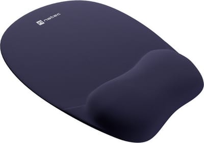 MUIS PAD NATEC CHIPMUNK MARINEBLAUW 230X200MM GEHEUGENSCHUIM VULLING NPF-2181