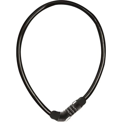Fietsslot ABUS Kabelslot - 4408C - Security level 2 - zwart - 65 cm - Geschikt voor kinderfietsen