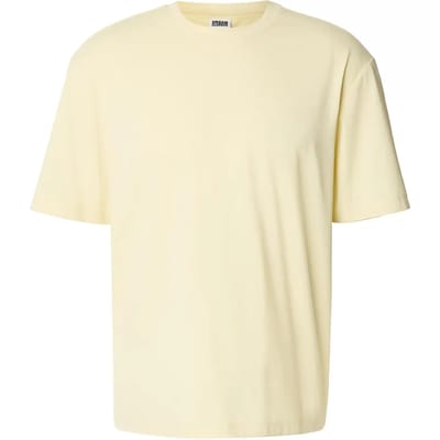 Urban Classics - Sorona Loose fit Heren Tshirt - S - Geel