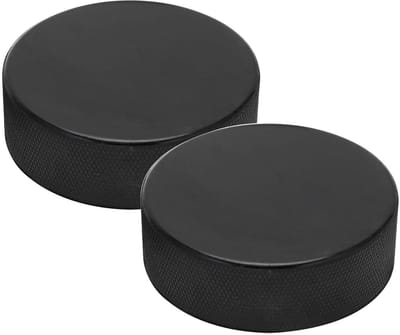 Dailygoody - IJshockeypuck - Rubber - Ideaal voor training - Zwart - Sportpucks - Geschikt voor volwassenen - Diameter 3 inch