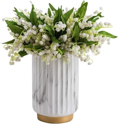 Kunstbloemen Vaas Set - Zijden Bloemen Nepbloemen - Huisdecoratie Creëren - Realistische Zijdebloemen - Zie Afbeelding - A