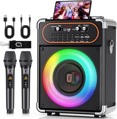 S68 Karaoke-machine voor Kinderen en Volwassenen - Zangplezier voor Thuis en Feestjes