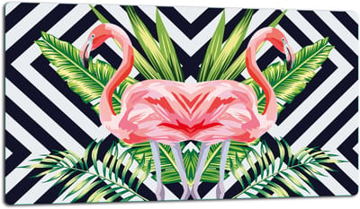 TMK ArtDeko - Snijplank - 52x30 cm - Glazen Beschermplaat - Voor Inductie