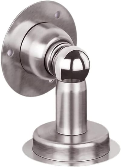 Deurstopper - Magnetische Houder - Deur Open Houden - Roestvrij Staal - 2 Stuks - C
