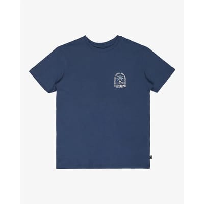 Billabong Portal T-shirt Met Korte Mouwen Blauw 16 Years Jongen