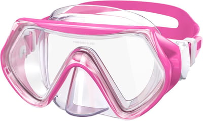 SnelShoppen - Findway Duikmasker voor Kinderen, Snorkelmasker met 180° HD View, Anti-condens, Lekvrij, Zwembril voor Jongens en Meisjes, Perfect voor