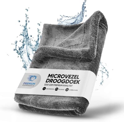 Premium Commerce® - Droogdoek Badkamer - Auto - Microvezel Raamdoek - Ramen - Pluisvrij - 40 x 60 cm - Extra dik!
