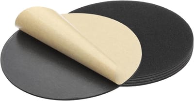Meubelbeschermers Rond - Anti-kras Pads - Meubels Stabiliseren - Schokabsorberend EVA Schuim - 130mm Diameter - Zwart