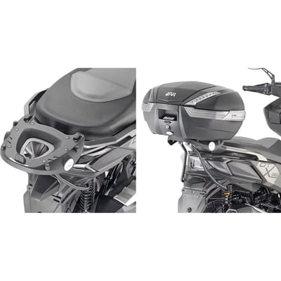 Givi Monokey® Kymco Dxt 360 21 Topkoffer Achtermontage Zilver