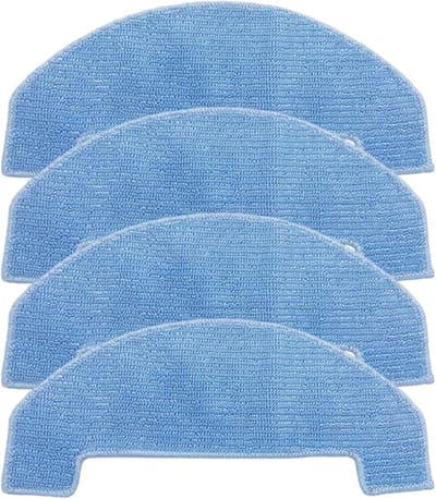 Microvezel dweildoeken - Vervangingsdoeken - Vloeren Reinigen - Specifiek Ontworpen - 4 Stuks - Blauw