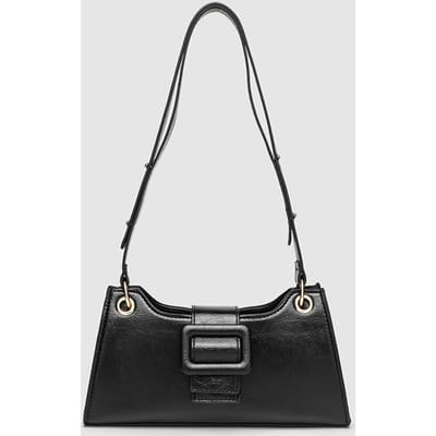 Tas met textuur crossbody Franse stijl handtas onderarmtas eenvoudige mode enkele schoudertas kleine vierkante tas vrouw gray