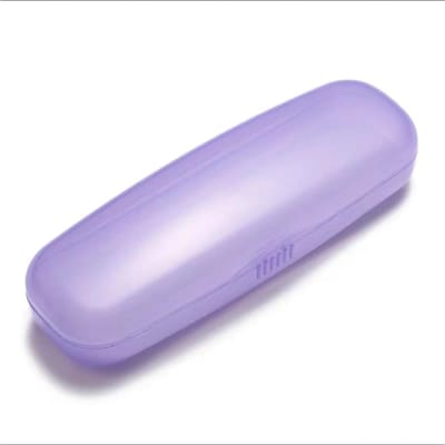 Doorschijnende plastic brillenkoker, lens, brillenbeschermer, doos voor zonnebrillen, dames, heren, leesbrillen, houder, containers, doos