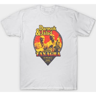 T-shirt Dames Darmok en Jalad bij Tanagra Vervagende Zonsondergang Harajuku Print Kawaii T-shirt Zomer Korte Mouw Dames T-shirt Top Tee 3XL