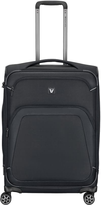 Roncato Gateway 4 Wheel Trolley 78 Expandable black