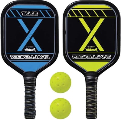Pickleball Starter Set - Inclusief 2 Aluminium Paddles en 2 X-40 Pickleballs - USAPA Goedgekeurd