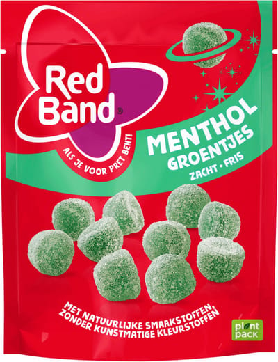 Red Band | Menthol Groentjes | 10 x 230 gram