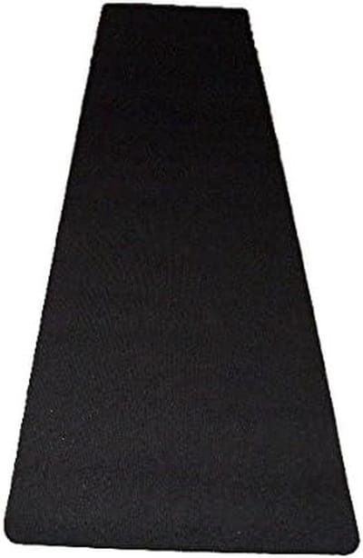 Darttapijt Dartmat - Toernooimat Vloerbeschermer - Darts Spelen - Robuuste Lus Constructie - 67 x 237 cm - Zwart Grijs