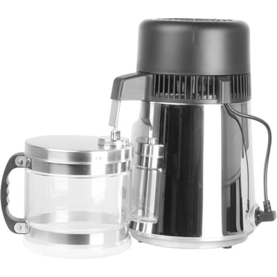 Lafomed Waterdestilleerder 4L RVS – Hoogwaardige Roestvrijstalen Waterdestillatieapparaat voor Gedestilleerd Water, 750W, Geschikt voor Thuis en Professioneel Gebruik