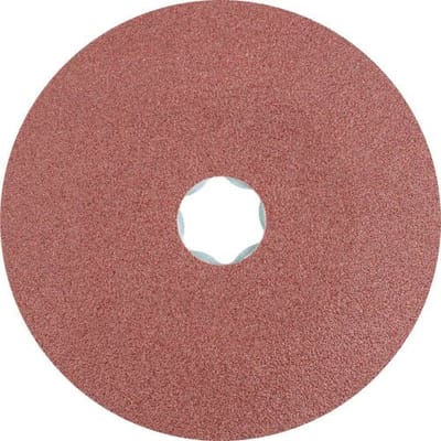 PFERD TOOLS 64190008 Combiclick korrel fiberschijf Ø 115 mm A 80 voor universele toepassingen Diameter 115 mm