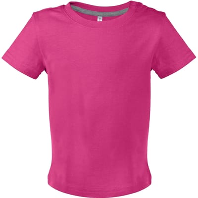 Kariban Baby-t-shirt korte mouwen K363 - Fuchsia - 3M