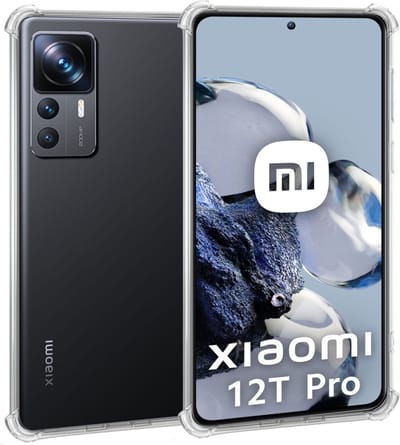 Geschikt voor Xiaomi 12T Pro - Hoesje - Shock Proof Case – Cover Transparant