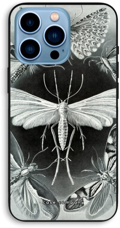 Case Company® - Hoesje geschikt voor iPhone 13 Pro Max hoesje - Haeckel Tineida - Biologisch Afbreekbaar Telefoonhoesje - Bescherming alle Kanten en Schermrand